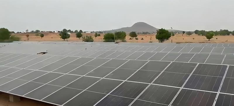 अफ्रिकामा १.६ मेगावाटको सोलार माउन्टिङ परियोजना सफलतापूर्वक प्रदान गर्दछ