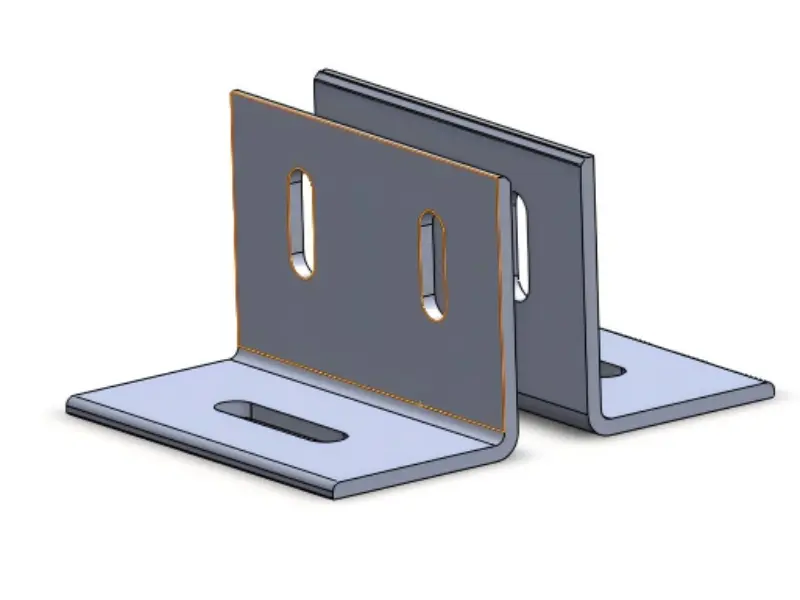 डबल होल स्टील सौर आधार