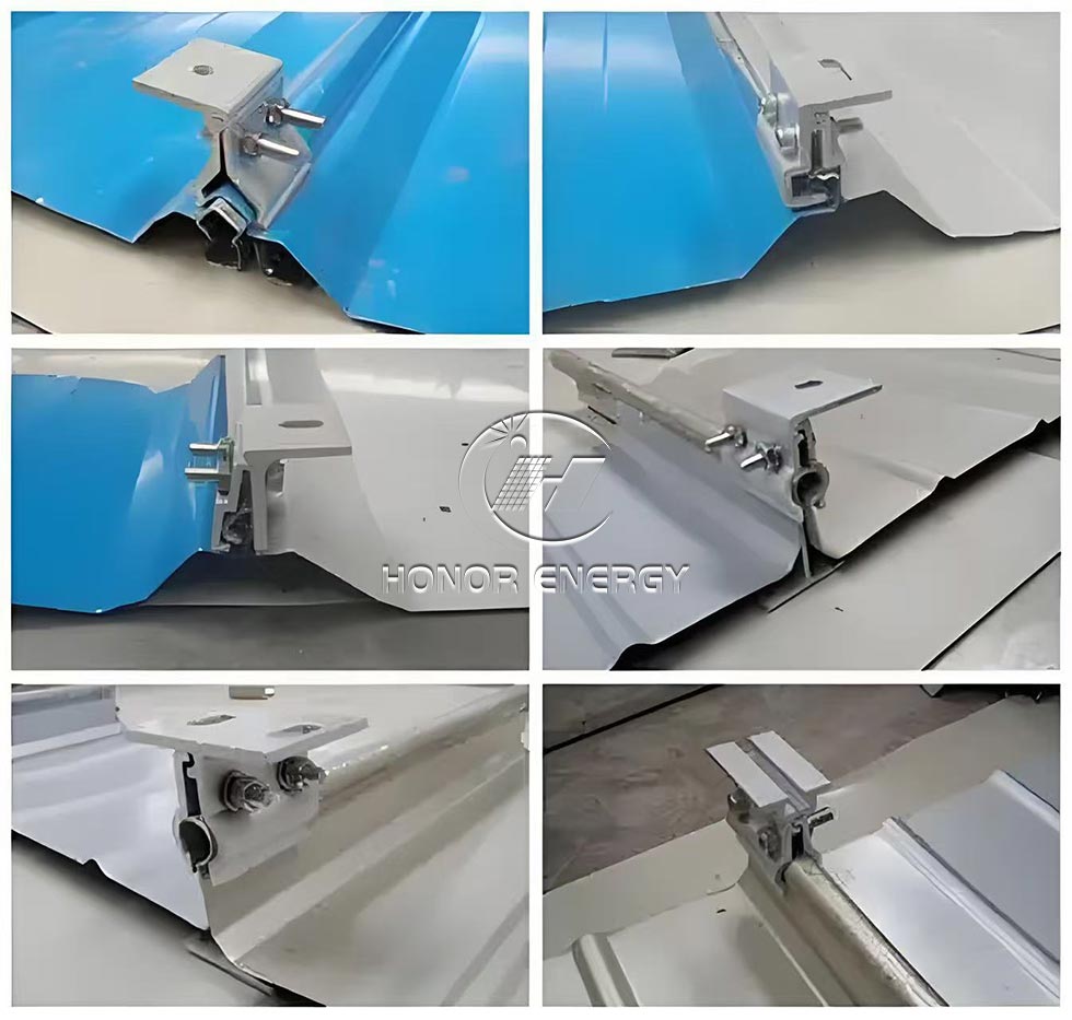 Aluminum Metal Solar Roof Mounting