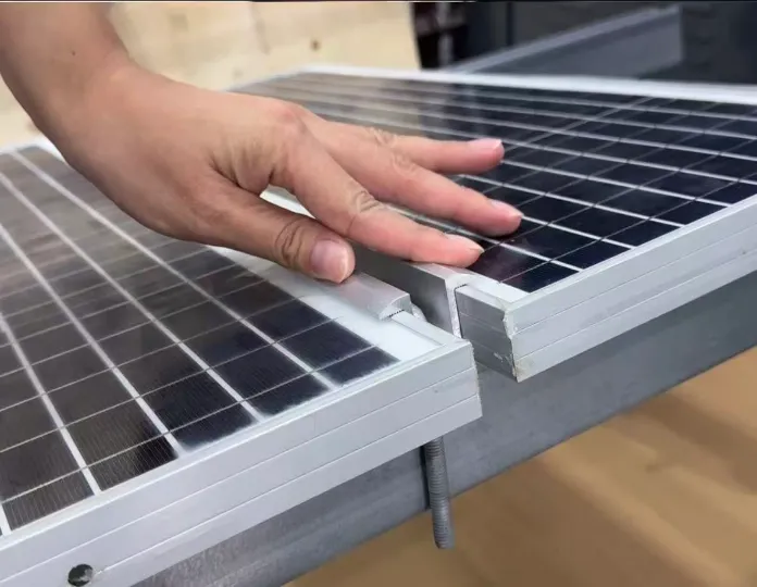 Double Hole Solar Mid and End Clamp
