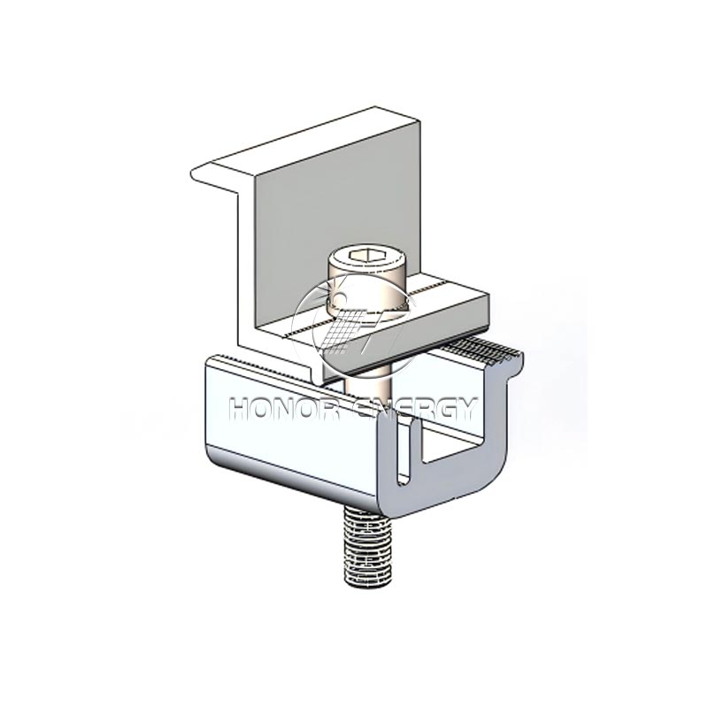 कुनै ड्रिल सौर अन्त क्ल्याम्प छैन