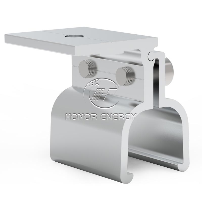 धातु छानाका लागि सौर्य क्लिप-घडी