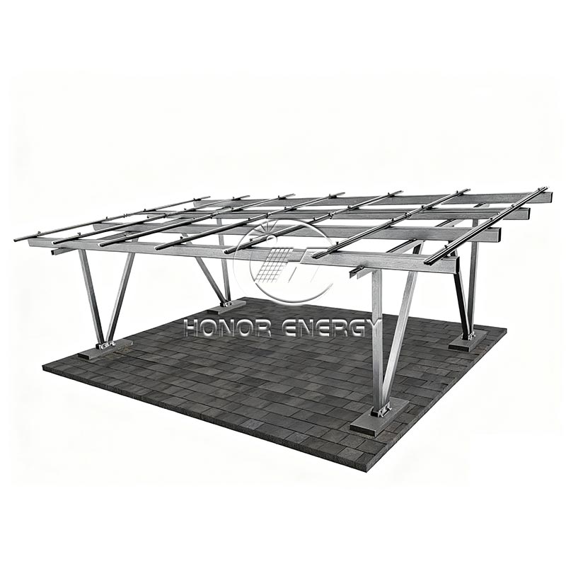 इस्पात IV प्रकार सौर carport माउन्ट